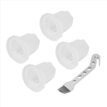 4 Stück Filter für Vorwerk VC100 Akku-Staubsauger, Schmutzersatzfilter
