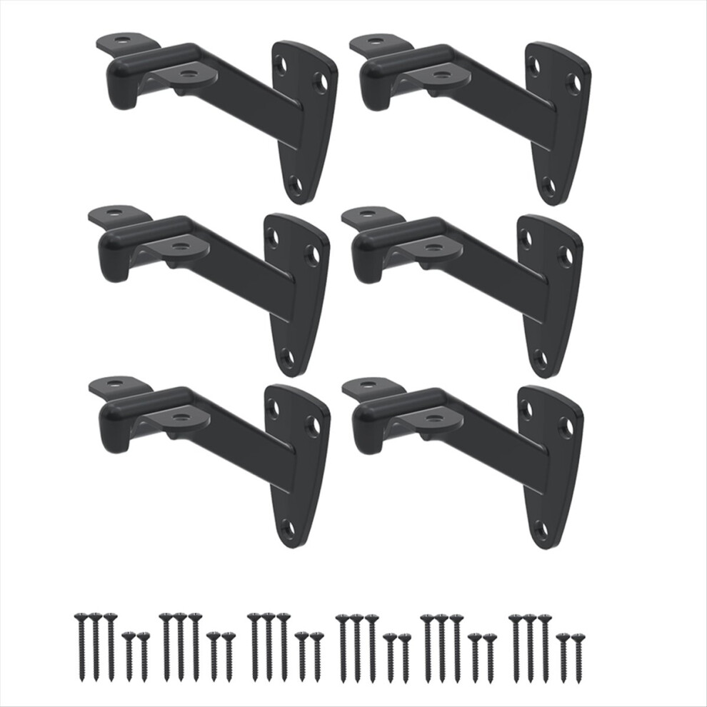 Hand Rail Brackets For Stairs- 6 Pcs Handrail Indoor Stairs Or Outdoor Support,Hand Railing 4851249057791