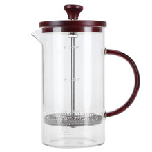 Cafeteira francesa elegante com design em estilo de arte romana, opção de presente festiva e estrutura resistente ao calor para um preparo de café