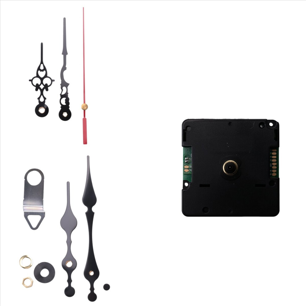 Radio Controlled Silent Diy Clock Movement Mechanism Kit Germany Dcf Signal Mode With 2 Sets Hands Repair Replacement 4851249038523