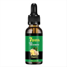 Cuidado com as unhas de gengibre, reparação multifuncional, óleo nutritivo, essência fortalecedora para crescimento.