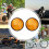 unidades de refletor redondo laranja de 2 polegadas, universal para motocicleta, quadriciclo e motocross. 5
