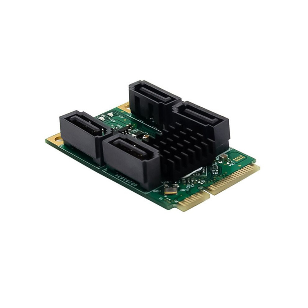 Pcie To 4 Ports Sata3.0 6Gbps Hard Disk Adapter Card Mini Pci Express Sata 3.1 Controller Expansion 4851249048997