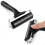 Thinp Rubber Roller,Brayer Rollers for Crafting 3.74inch Roller Black Printing Inking and Stamping 4