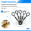 5Pcs Musical Instruments Trumpet Slide Stopper Silicone Ring Accessory Replacement 5