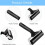 Thinp Rubber Roller,Brayer Rollers for Crafting 3.74inch Roller Black Printing Inking and Stamping 3