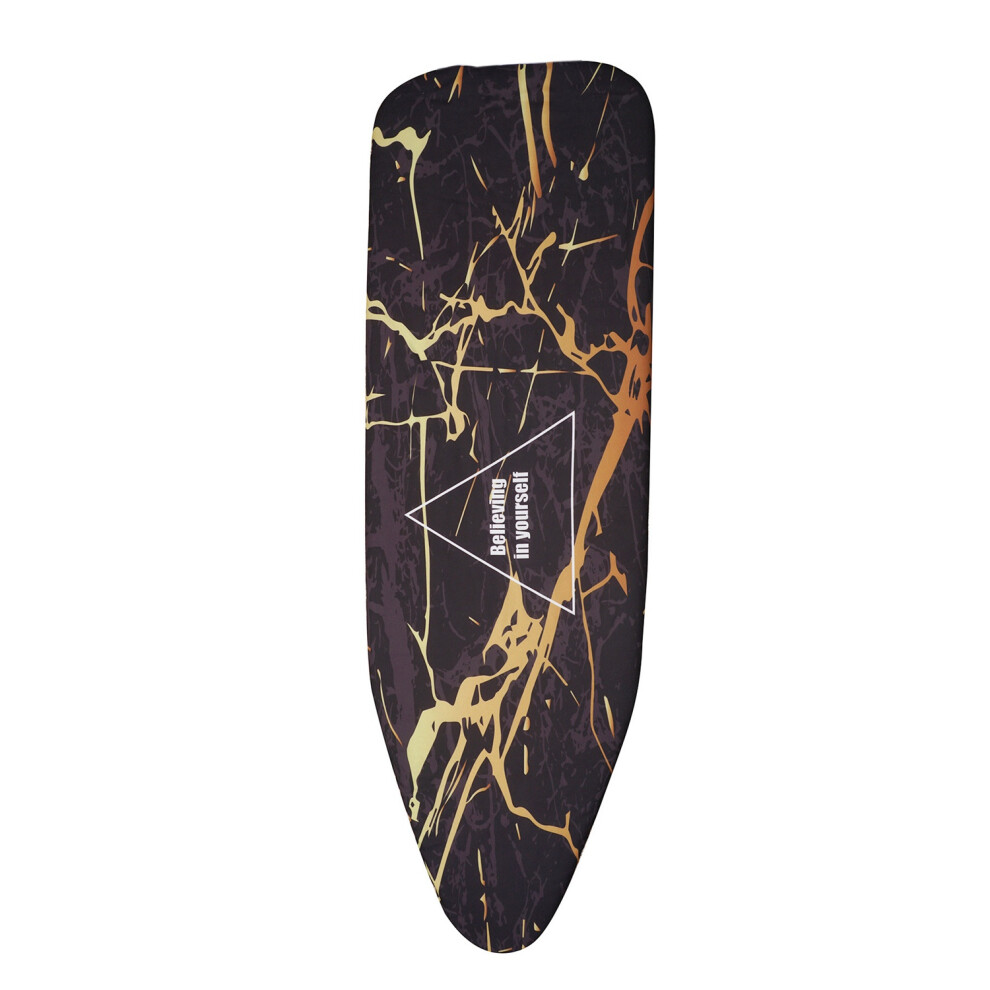 140X49cm Fabric Marbling Ironing Board Cover Protective Press Iron Folding For Cloth Guard Protect Delicate Garment Easy Fitted 4 4851249066489