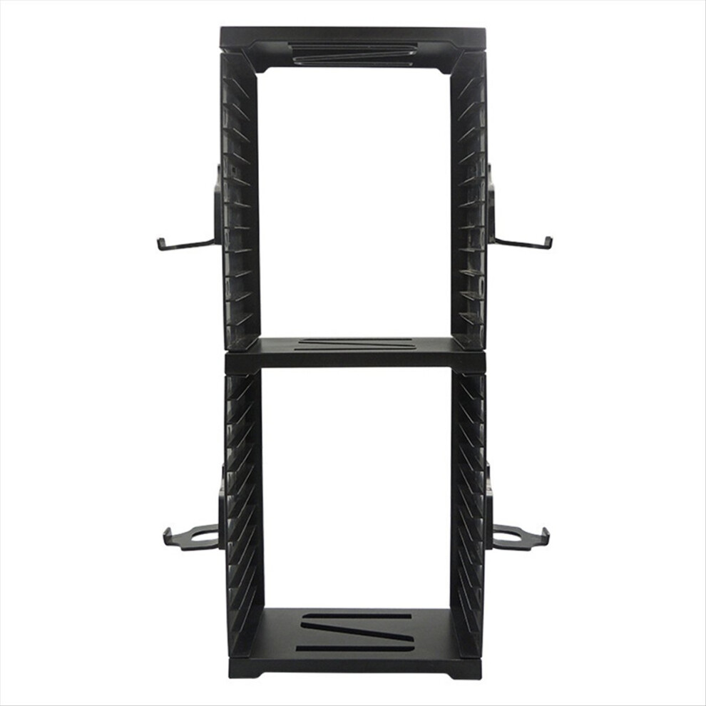 Game Disc Storage Tower For Ps5/X-Box Sx/Xbox One/Switch - With 4 Controllers Rack 4851249055018