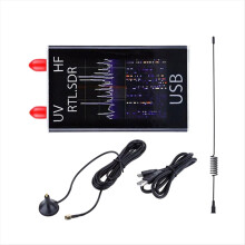SDR-ontvanger 100 kHz-1,7 GHz volledige band UV HF RTL-SDR USB korte golf breedband software-gedefinieerde radio
