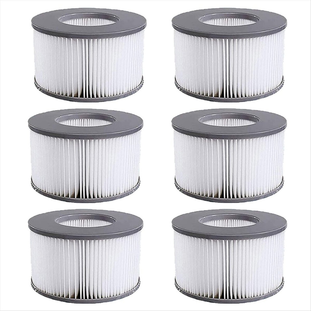 6 Pcs Replacement Filter Cartridges For Mspa Filters Whirlpool Models From 2020 Inflatable Pools 4851249075672