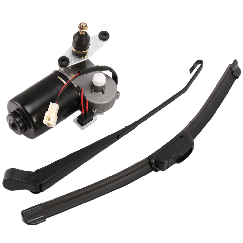 Universal Utv 12V Electric Windshield Wiper Kit For Polaris Ranger Rzr Can Am 4851249043916