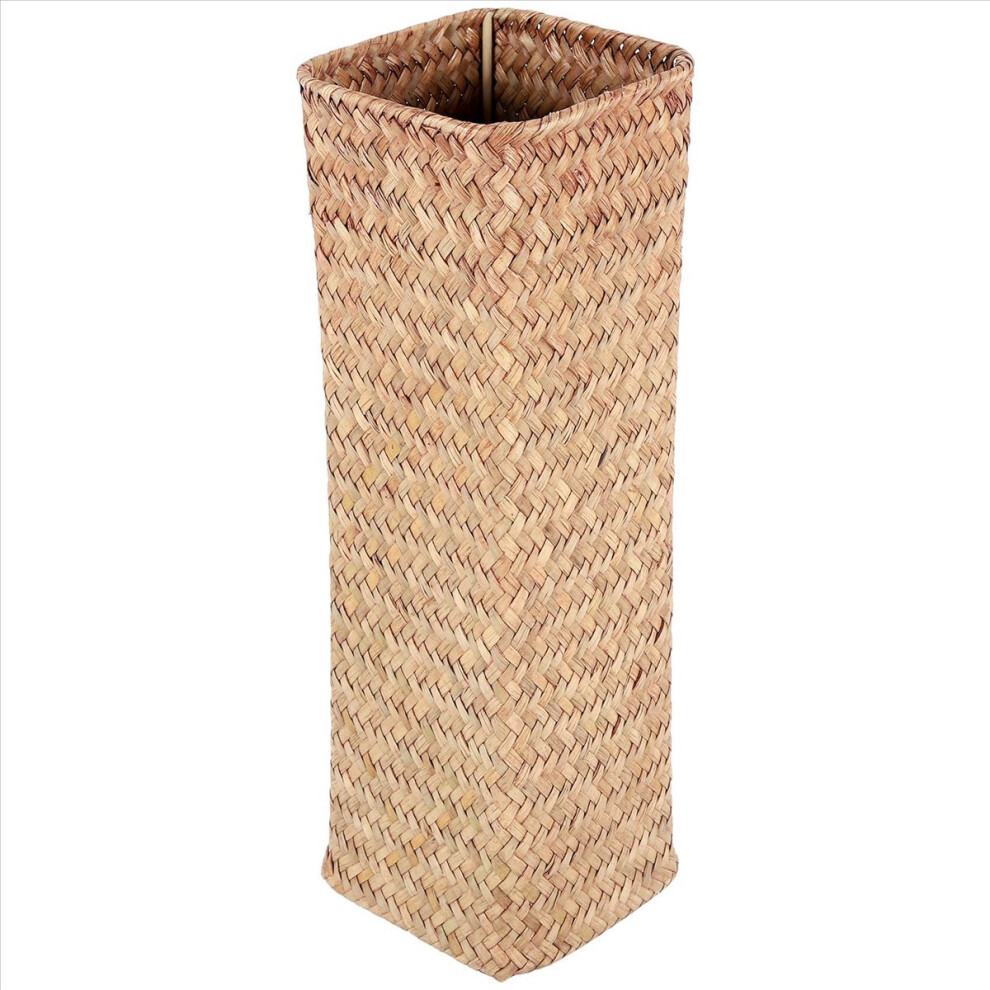 Rattan Flower Vase Bamboo Baskets Decoration Vases Fruit Basket Tall For Home Decor Brown 4851249050853