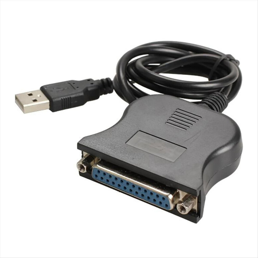 Usb To 25 Pinhole Parallel Cable Db25 Interface Ieee 1284 Printer Usb2.0 Hole Adapter 4851249059061