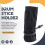 Nylon Container Bag, Drum Stick Holder Drumstick Bag for Set Clamp on 4