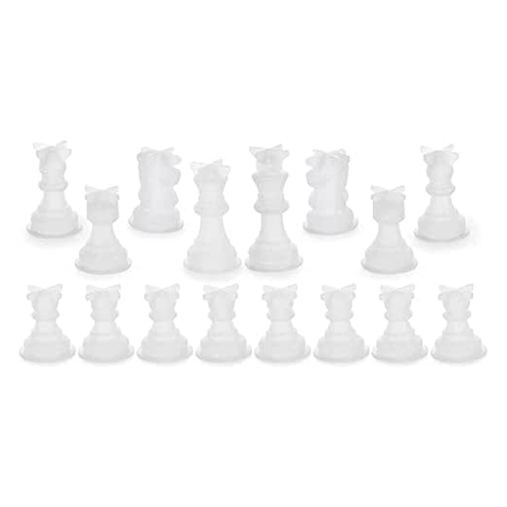 16Pcs Chess Mold For Resin Silicone Crystal Epoxy-Casting Making Birthday,Casting Molds 4851249068575
