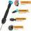 28PC Precision Pin Vise Hand Drill Set with 0.5-3.0mm Micro-Type Twist Bit,for Electronic Assembling,Model Making 3