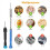 28PC Precision Pin Vise Hand Drill Set with 0.5-3.0mm Micro-Type Twist Bit,for Electronic Assembling,Model Making 4