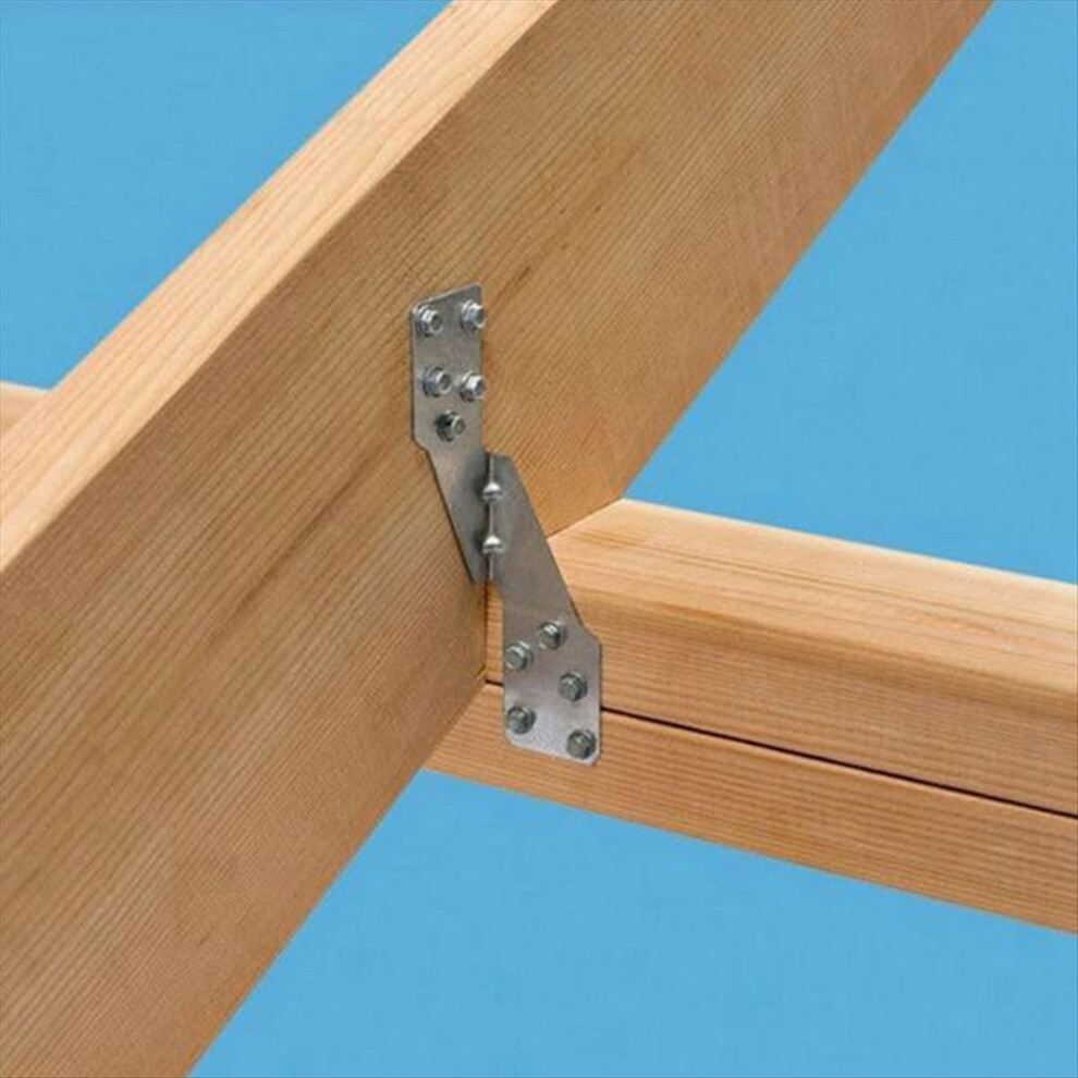 Hurricane Tie Hick Galvanized Straps H2.5a Strong Brackets Trusses/Rafters Ties For Wood(25Pcs) 4851249052925