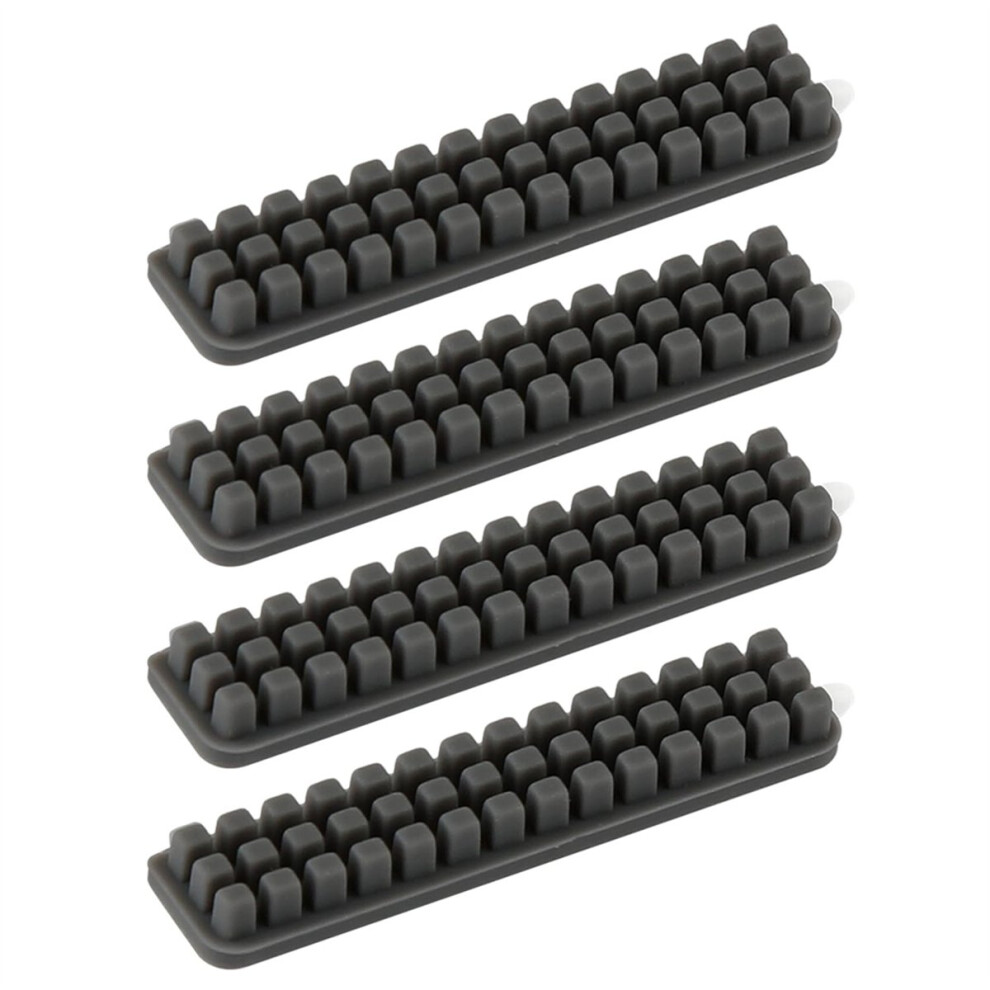 4Pcs For Bambu Lab A1 Heatbed Nozzle Wiper Replacement Parts 3D Printer Silicone Cleaning Tool 4851249059177