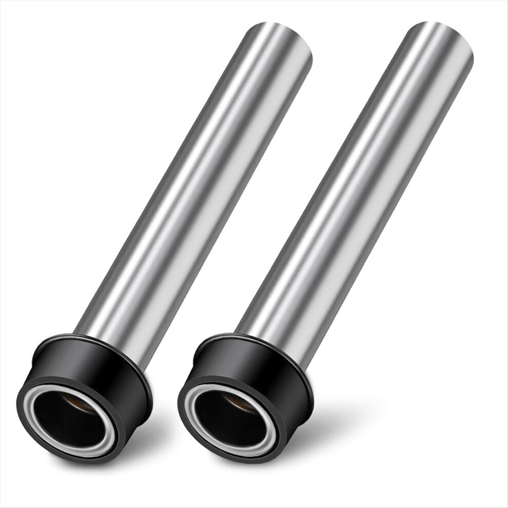 2 Pcs Bar Sink Overflow Pipe 7.48 Inches Strainer Drain Tube For Holes Stopper Bathroom Pipes 4851249072428