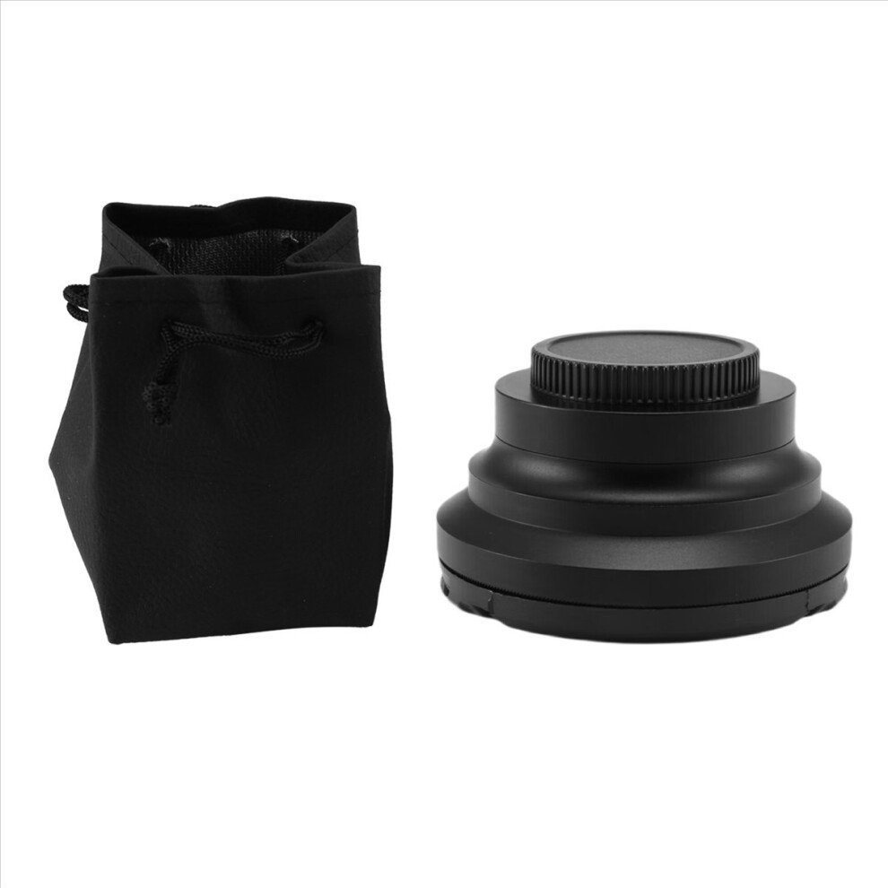 Professional 37Mm Macro+72Mm Wide Angle Lens 0.39X Full Hd For 4K Camcorder 4851249041486