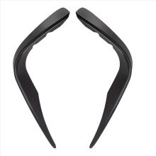 Lame de pare-chocs avant avec aileron et canard antibrouillard pour Mercedes-Benz Classe GLC X253 2016-2019 GLC260 300 GLC43 AMG Noir