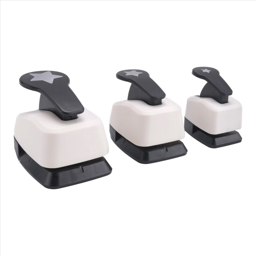 3Pcs Star Hole Punch, Paper Puncher, Puncher For Crafts, Punch Crafting 4851249073067