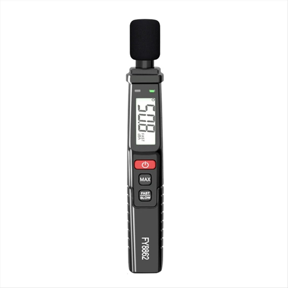 Digital Noise Meter Sound Level Handheld Db A-Weighted 30-130Db Audio Measuring Instrument Decibel Monitor 4851249068476