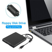 USB Floppy Disk Reader Drive 3.5In External Portable 1.44 MB FDD Diskette for Windows 7 8 2000 XP Vista PC Laptop