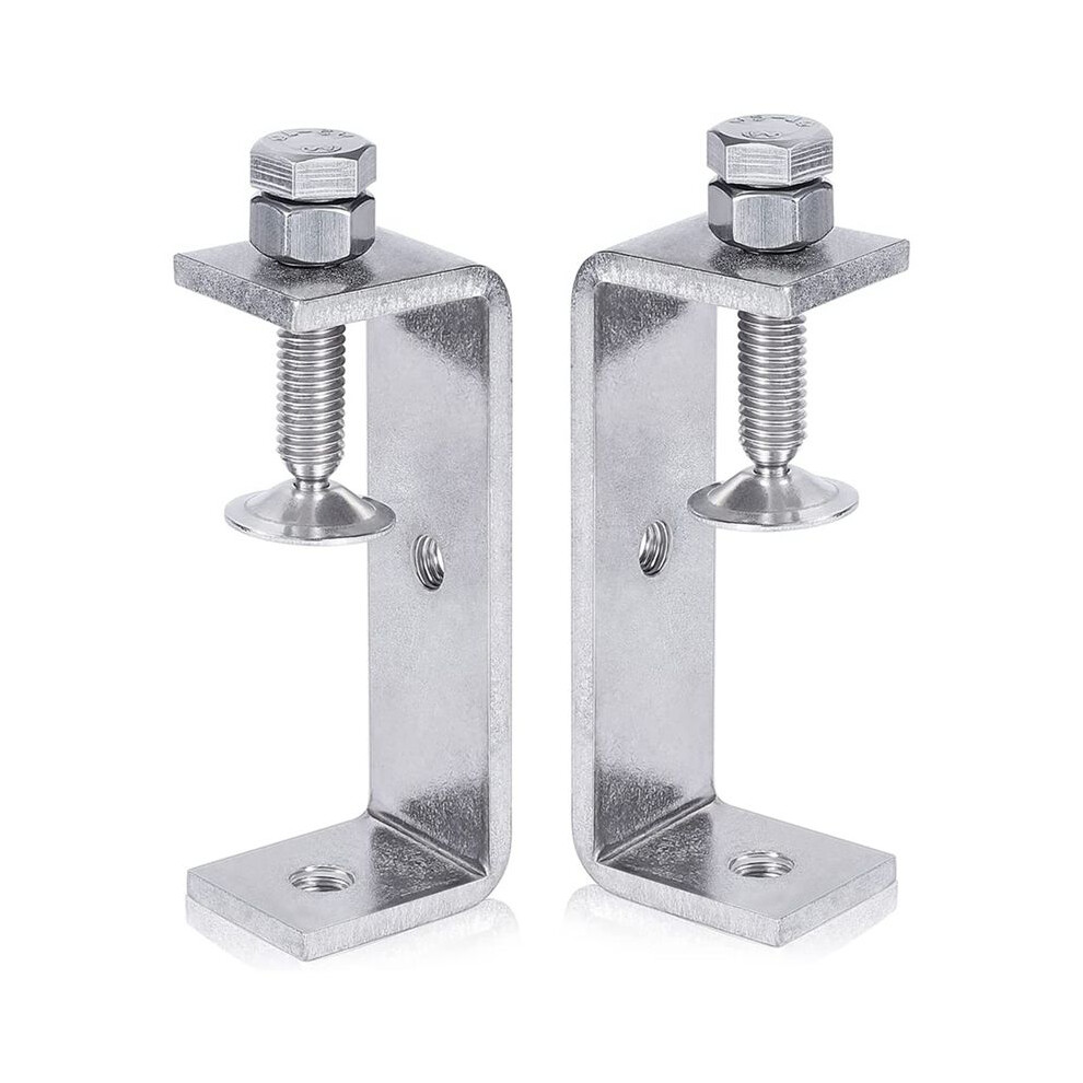 Metal Clamp Heavy Duty C Woodworking With Wide Jaw Openings (65Mm), 2Pcs 4851249092976