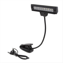 USB oplaadbare muziekstandaardlamp 10 heldere LED's, nachtkastlamp voor op het bureau