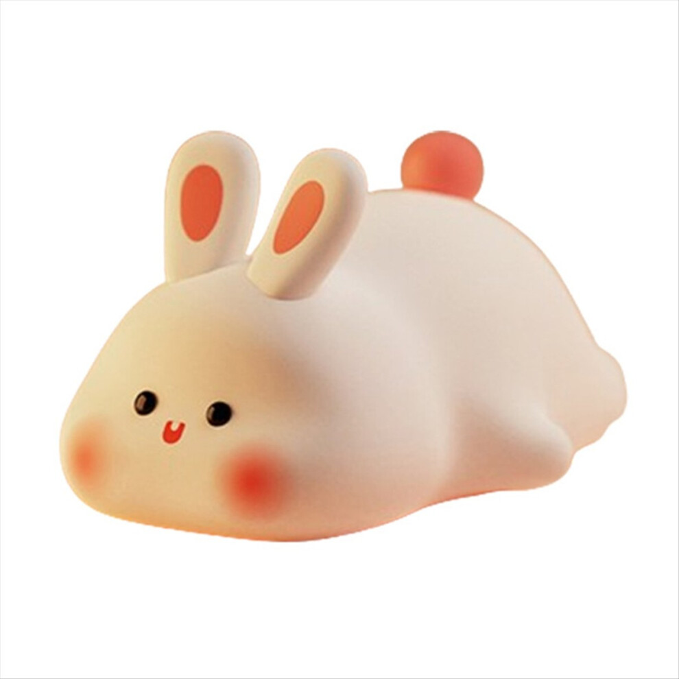 Rabbit Night ,Cute Silicone Lamp, Dimmable Up Bunny, Lamp,Rechargeable Bunny Night, Bedside Lamp Light 4851249091825