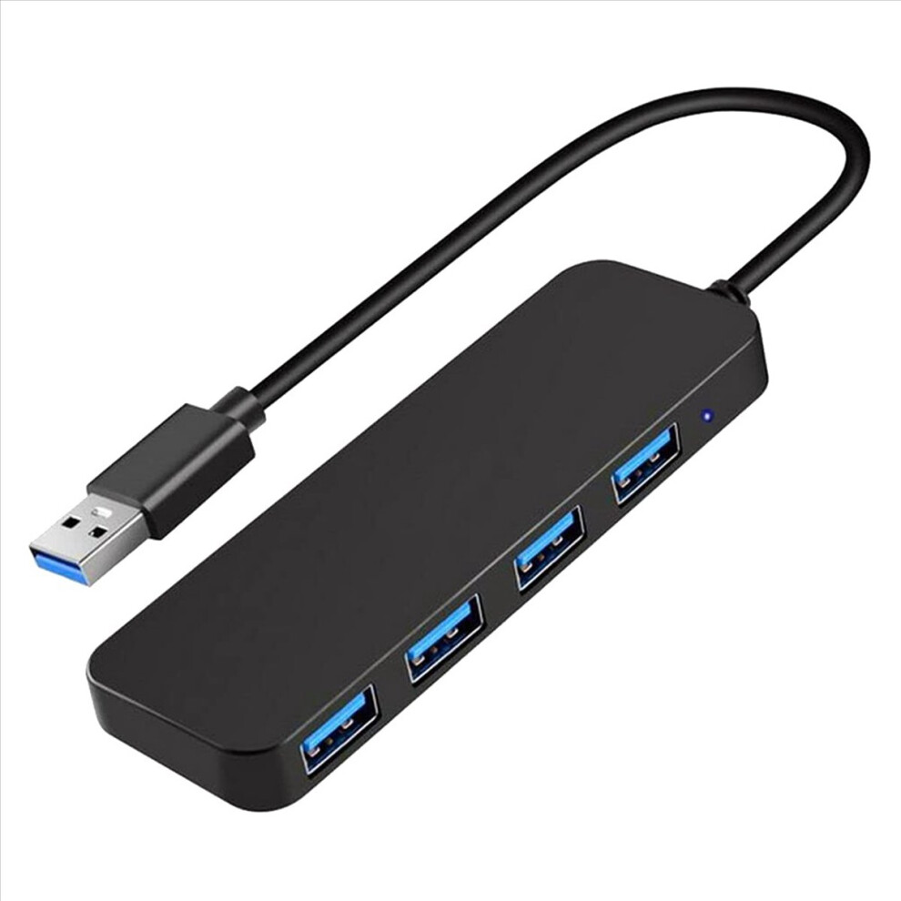4 Ports Usb Hub, 3.0 Hub Splitter Expander For Laptop, Flash Drive, Hdd, Console, Printer, Camera,Keyboard 4851249098152
