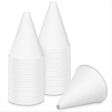 50 stuks papieren trechters voor motorolie (177 ml), benzinepompen of het vullen van flessen in de keuken.