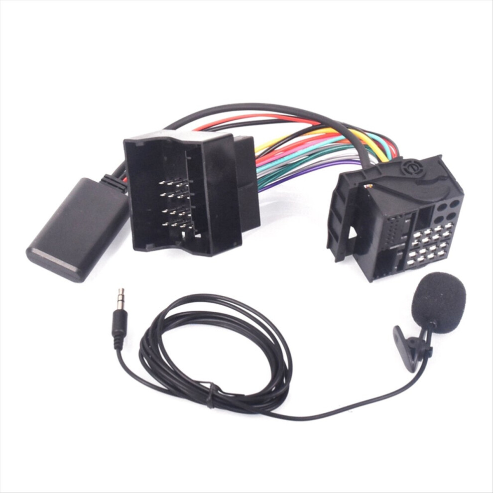 Bluetooth Audio Adapter For Focus Carnival 6000Cd Radio Auxiliary Input Line With Microphone 4851249086326