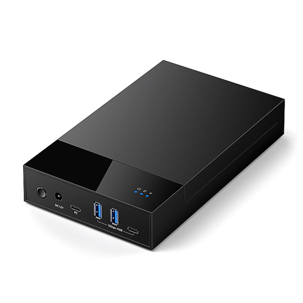Usb 3.0 To 3.5Inch Sata Drive Docking Station External Hard Disk Enclosure For 3.5 2.5 Inch Ssd Hdd 20Tb Uk Plug 4851249099364