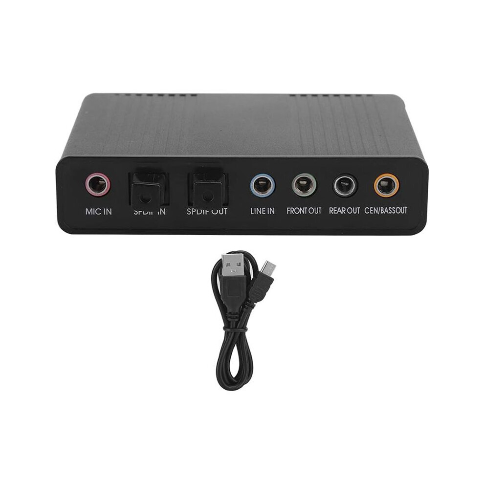 External Sound Card,Digital Playback Digital Recording Mode,Computer Card Audio Adapter For Karaoke 4851249098404