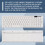 Wireless Slim White Keyboard + Optical Mouse Set for PC and Laptop 5