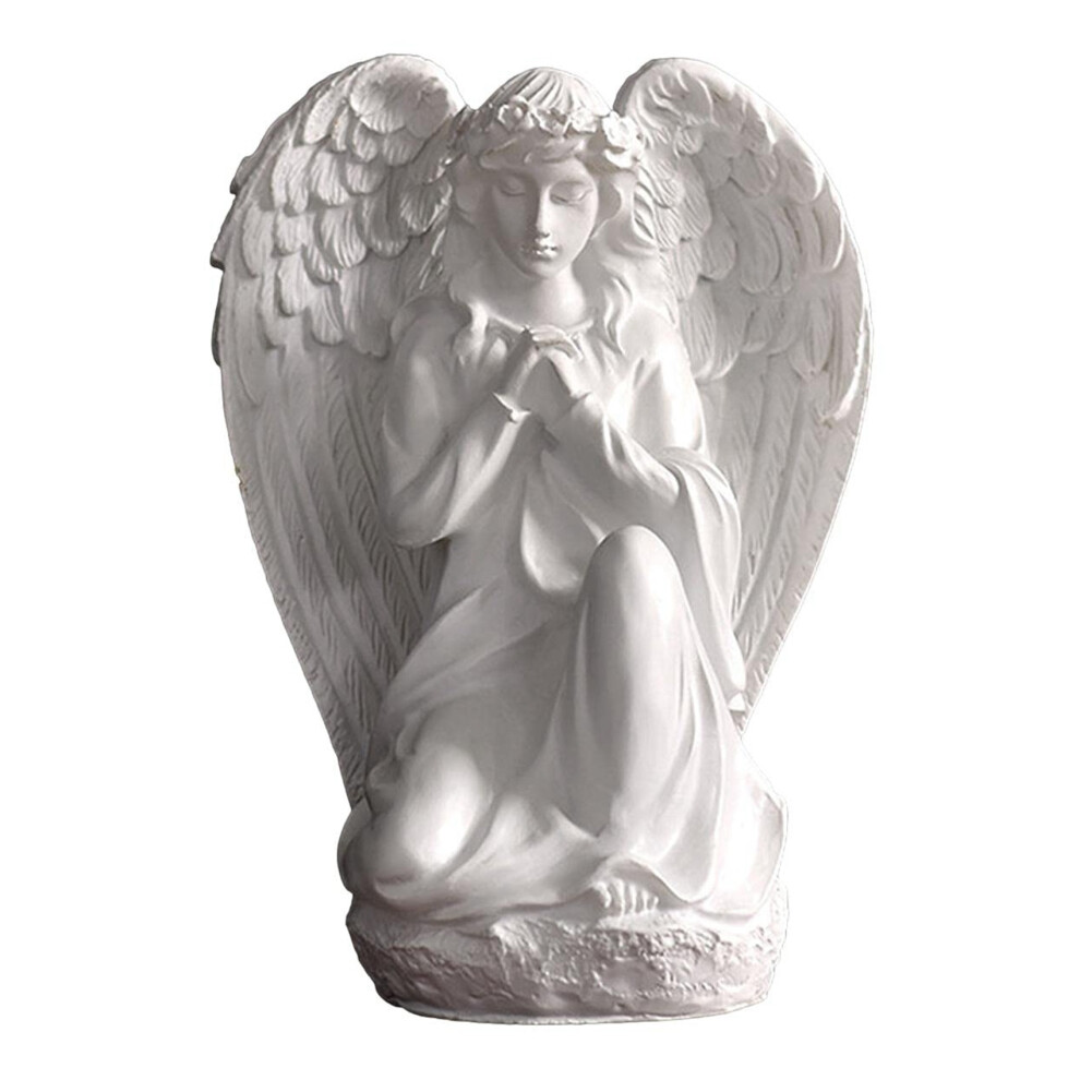 Guardian Angel Statue Shelf Living Room Bedroom Decor Figurines Praying Cherub Adorable Angels Statues Gifts For Women 4851249081222