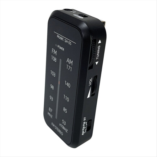 Mini radio portable Walkman AM/FM stéréo FM 87-108 MHz, lecteur MP3 ...