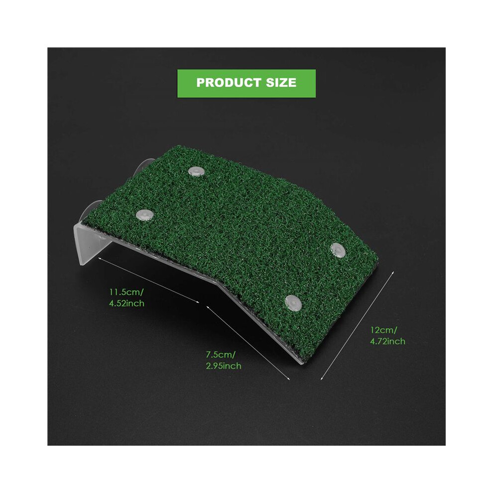 Lawn Turtle Basking Platform Resting Platform, Simulation Grass Ramp For Tank, Reptile M Light 4851249068667
