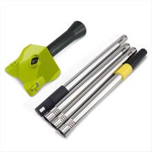 Kunststof hoekafwerker voor gipsplaten, gereedschap voor het reinigen en bijwerken van stucwerk, met draagbare uitschuifbare rolstang.