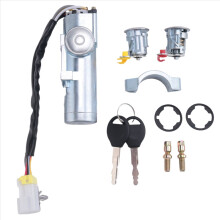 Auto contactslot linker rechter deurslotset met 2 sleutels voor Nissan Navara D22 1997 1998-2003 2004 2005 2006 K9810-2S806