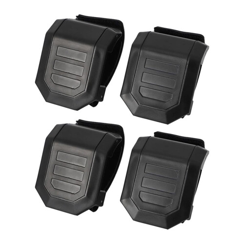 4pcs UTV Windshield Adjustable Mounting Clamp Kit Windshield Fixed Clamps Straps for RZR, X3