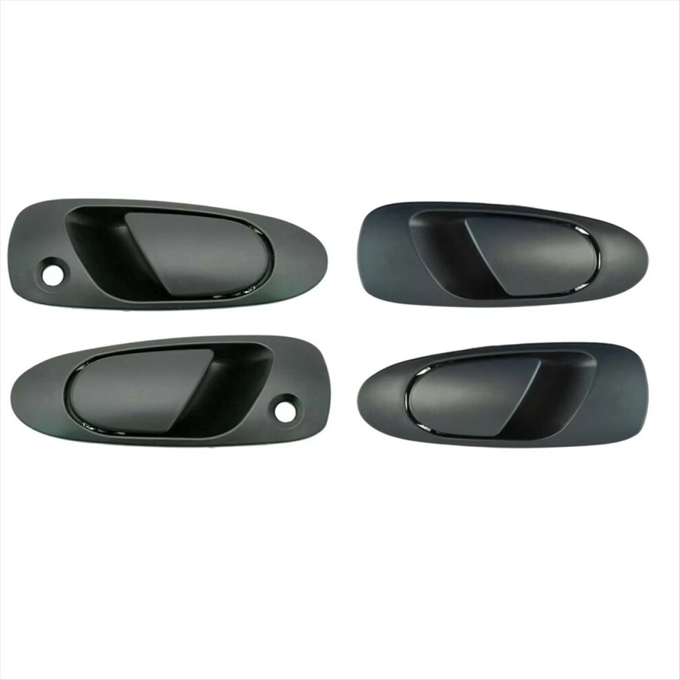 4Pcs New Door Handles Outside Exterior Front Rear Lh & Rh Set 72180Sr3j02zd 72140Sr3j02zd For 1992-1997 4851249008809