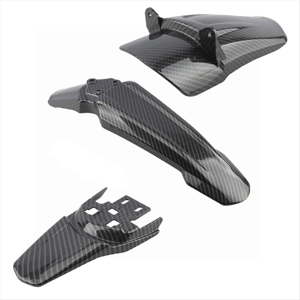 Front Rear Wheel Mudguards Fender Set For Surron Bee S/X Segway X260 X160 Electric Dirt Bike Parts Light 4851249074736