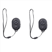 2 Controles Remotos Bluetooth Sem Fio para Obturador de Câmera - Também Compatível com iPhone e Câmera