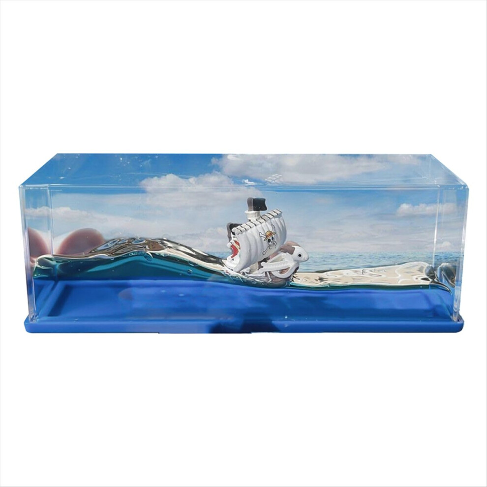 Cruise Ship Fluid Drift Bottle, Boxed Unsinkable Ship, One Piece Bottle 4851249072138