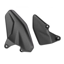 Protections de talon en fibre de carbone pour carénage de moto Pike V4 V4S 2021-2024 A