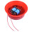 Sino elétrico redondo para alarme de incêndio escolar, 220 V CA, 100 mm de diâmetro (4 polegadas), vermelho. 3